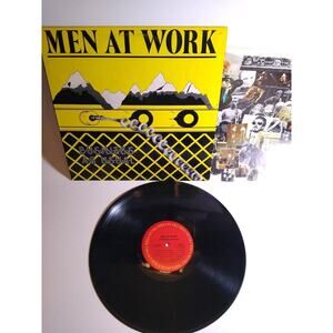 Men At Work Business As Usual Vinyl 12" LP Record Album 1982 Who Can It Be Now?